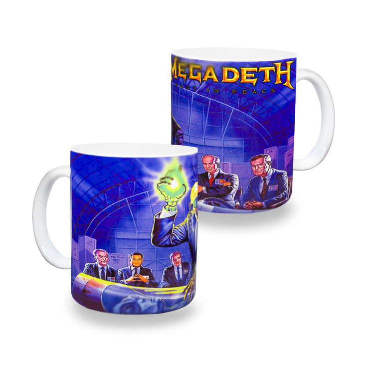Чашка Megadeth (Rust In Peace) Чашка Megadeth (Rust In Peace)
