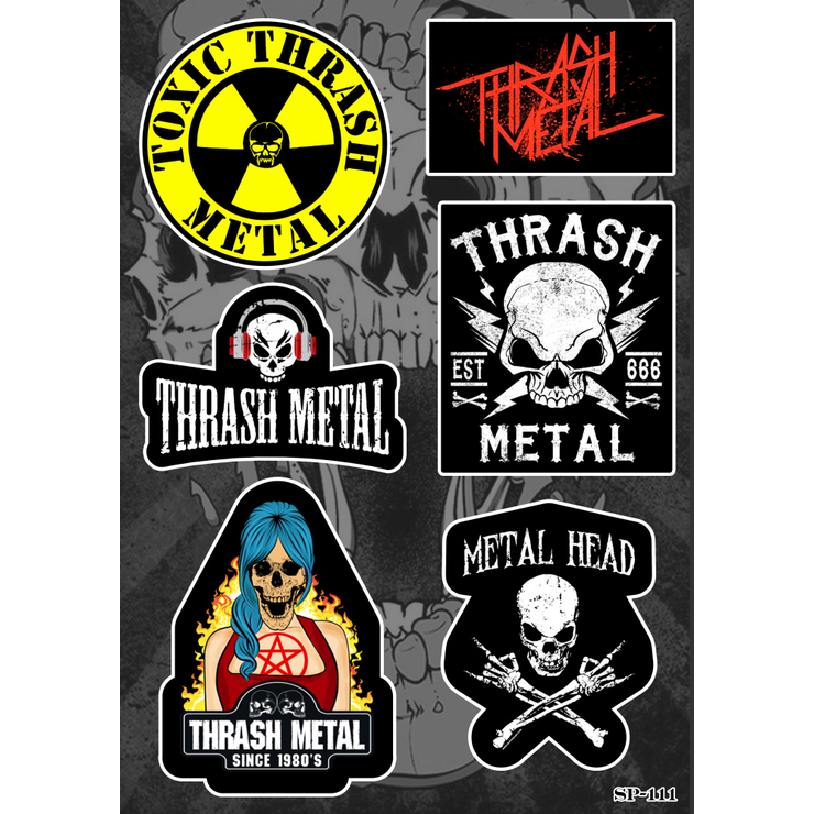 Стікерпак Thrash Metal SP-111 Стікерпак Thrash Metal SP-111