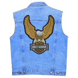 Нашивка наспинна Harley-Davidson (flying eagle) Нашивка наспинна Harley-Davidson (flying eagle)