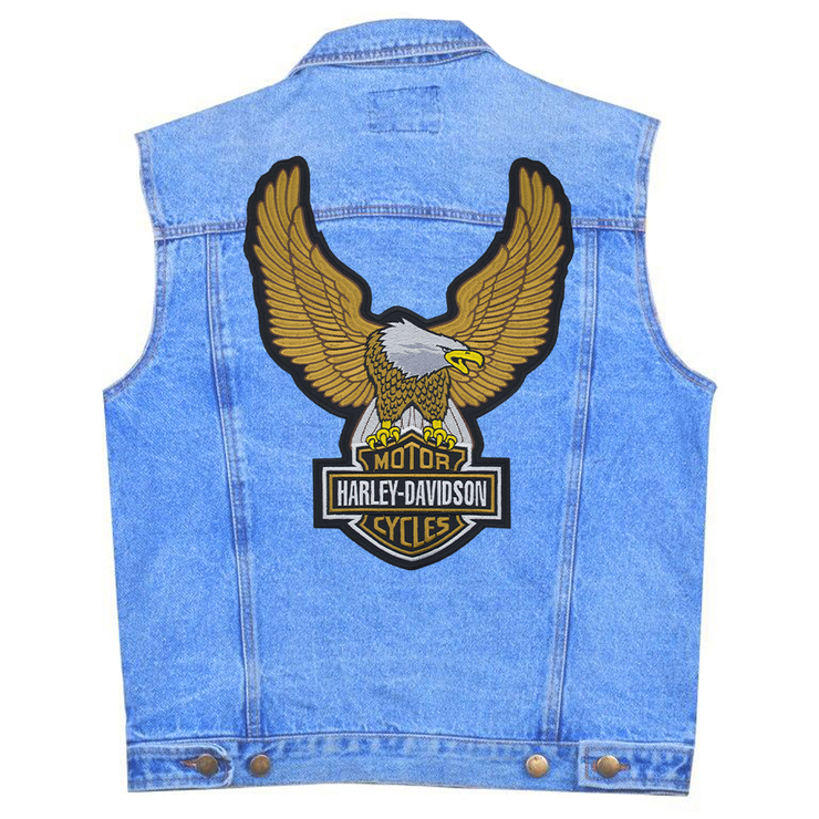 Нашивка наспинна Harley-Davidson (flying eagle) Нашивка наспинна Harley-Davidson (flying eagle)
