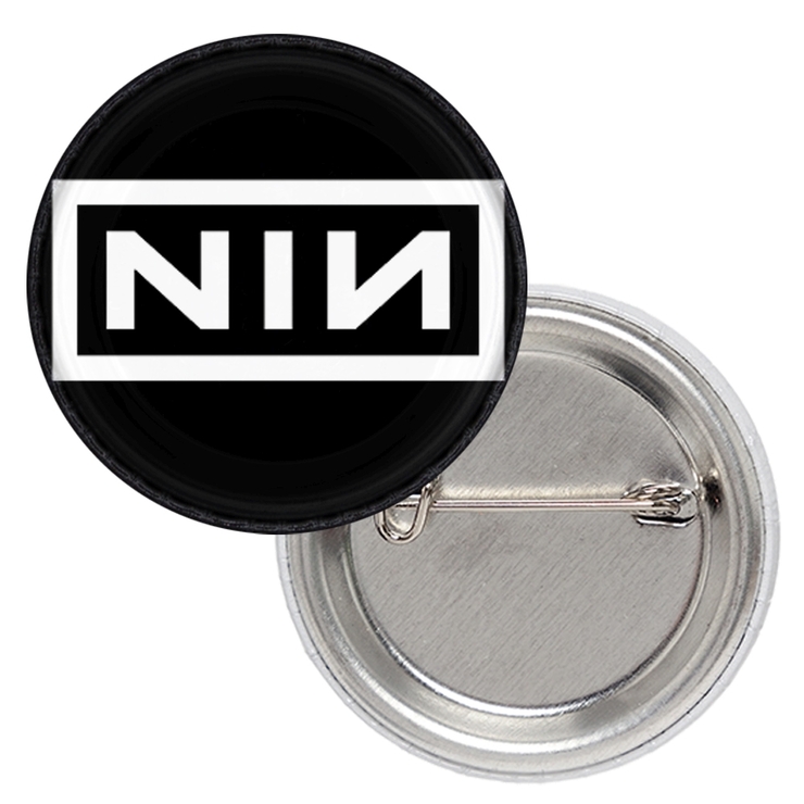 Значок Nine Inch Nails (NIN logo) Значок Nine Inch Nails (NIN logo)