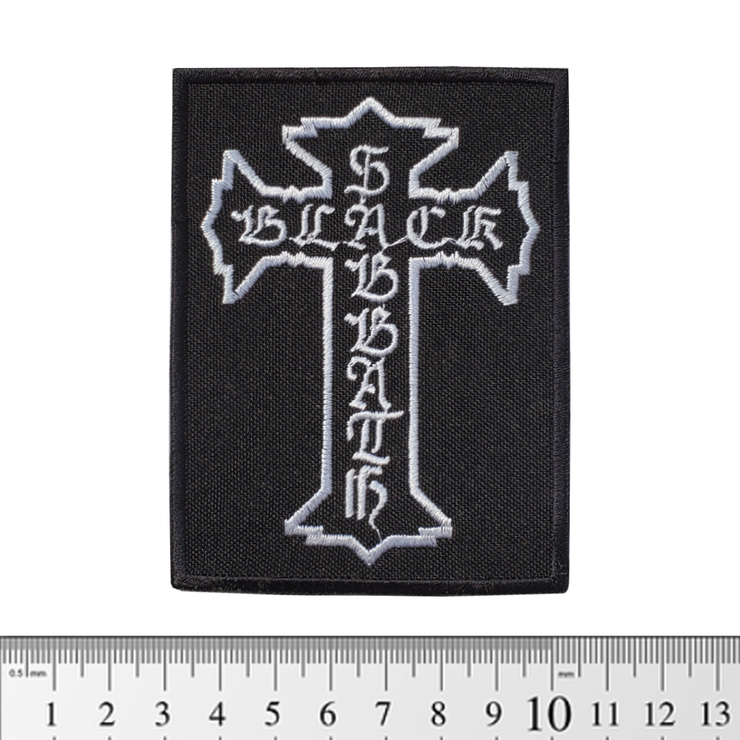 Нашивка Black Sabbath (cross) (pt-016) Нашивка Black Sabbath (cross) (pt-016)