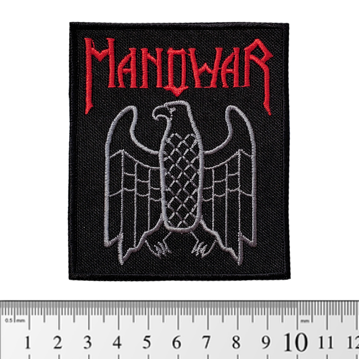 Нашивка Manowar (eagle logo) (pt-030) Нашивка Manowar (eagle logo) (pt-030)