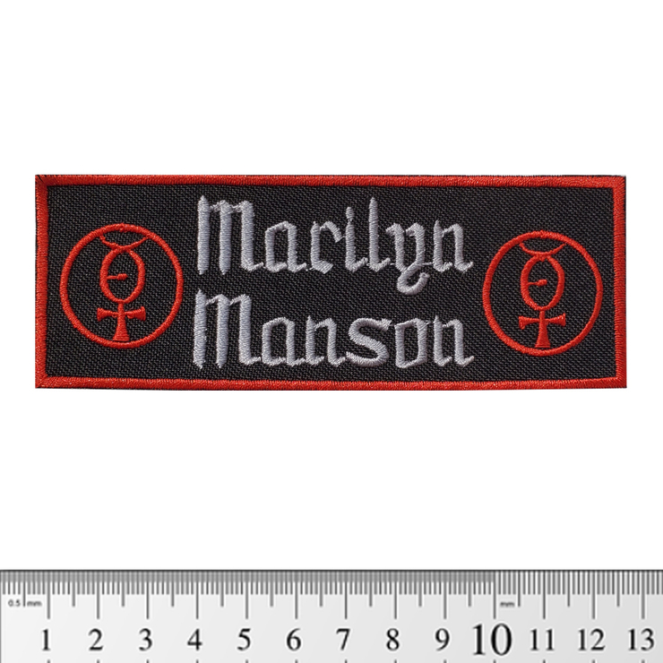 Нашивка Marilyn Manson (logo) (pt-007) Нашивка Marilyn Manson (logo) (pt-007)