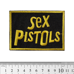 Нашивка Sex Pistols (yellow logo) (pt-029)