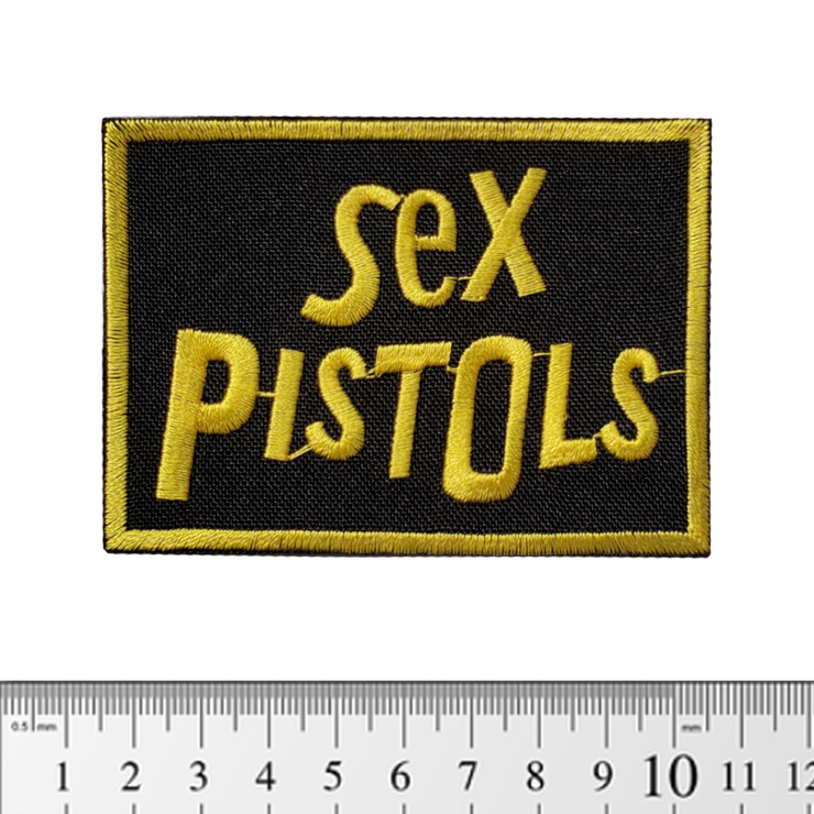Нашивка Sex Pistols (yellow logo) (pt-029) Нашивка Sex Pistols (yellow logo) (pt-029)