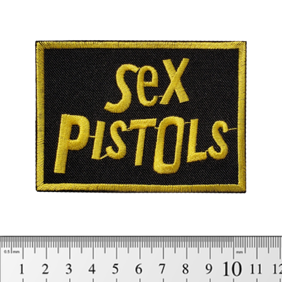 Нашивка Sex Pistols (yellow logo) (pt-029) - купить нашивку Sex Pistols в  Киеве, цены в Украине - интернет-магазин Rockway