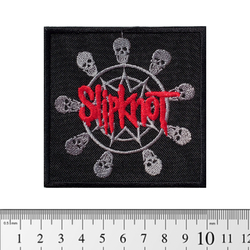 Нашивка Slipknot (skulls) (pt-025) Нашивка Slipknot (skulls) (pt-025)