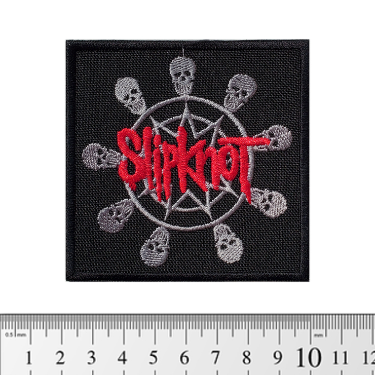 Нашивка Slipknot (skulls) (pt-025) Нашивка Slipknot (skulls) (pt-025)