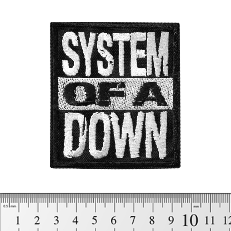 Нашивка System Of A Down (logo) (pt-031) Нашивка System Of A Down (logo) (pt-031)