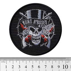 Нашивка Guns N' Roses (skull n' guns) (pt-048)