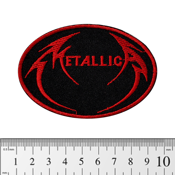 Нашивка Metallica (овал) (pt-062)