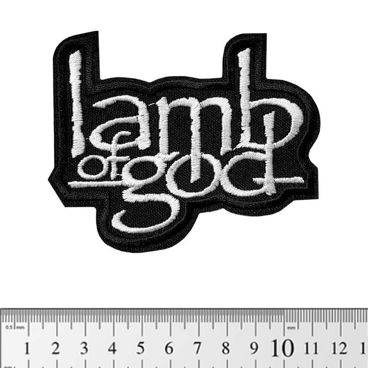 Нашивка Lamb of God (logo - 2) (pt-072) Нашивка Lamb of God (logo - 2) (pt-072)