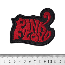 Нашивка Pink Floyd (red logo) (pt-074)