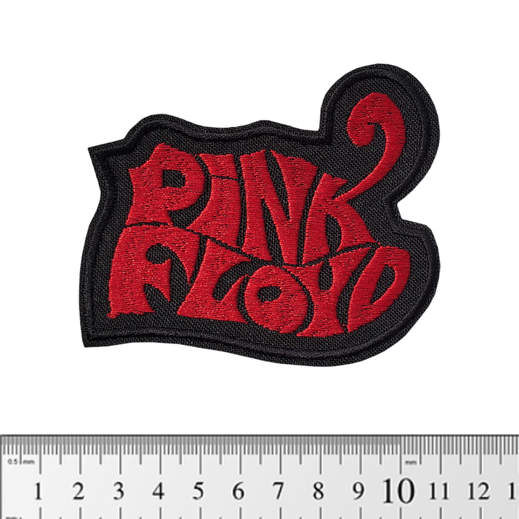Нашивка Pink Floyd (red logo) (pt-074) Нашивка Pink Floyd (red logo) (pt-074)