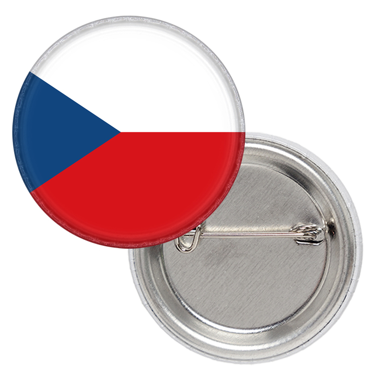 Значок Прапор Чехії Значок Прапор Чехії