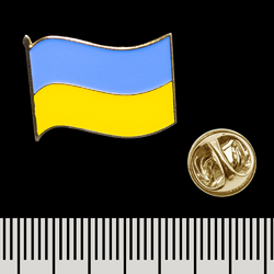 Пин (значок) фигурный Прапор України (pnua-006)