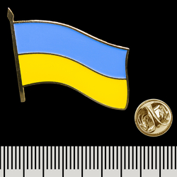 Пин (значок) фигурный Прапор України (pnua-001)