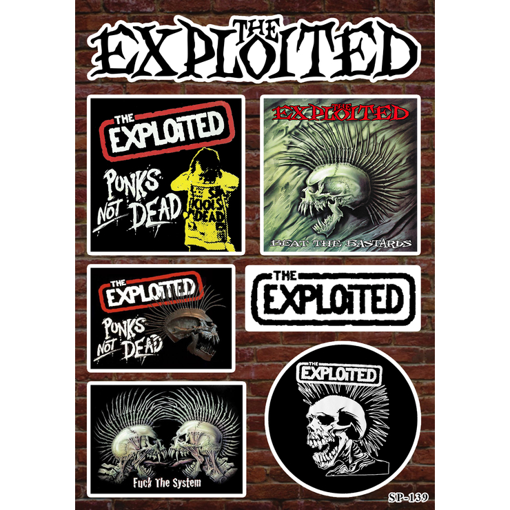 Стикерпак The Exploited SP-139 Стикерпак The Exploited SP-139