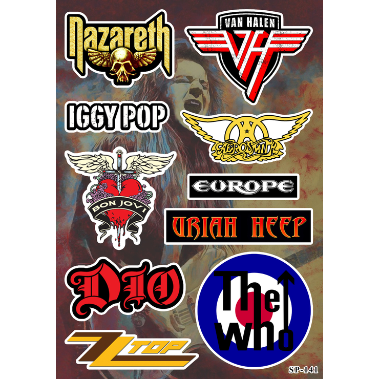 Стікерпак Rock Legends SP-141 Стікерпак Rock Legends SP-141
