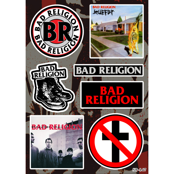 Стікерпак Bad Religion SP-147 Стікерпак Bad Religion SP-147