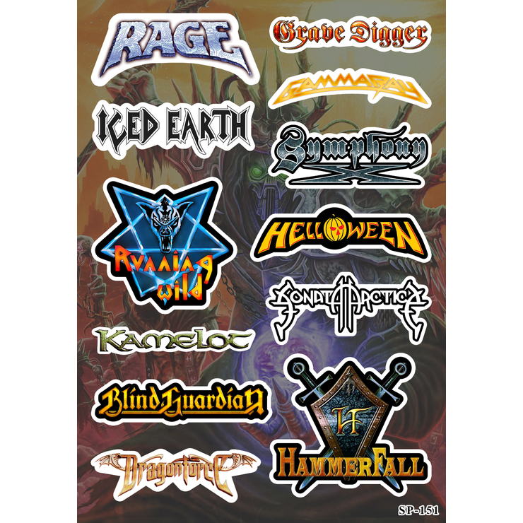 Стікерпак Power Metal SP-151