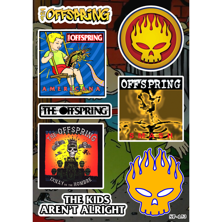 Стікерпак The Offspring SP-153 Стікерпак The Offspring SP-153