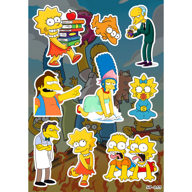 Стікерпак The Simpsons SP-155 Стікерпак The Simpsons SP-155