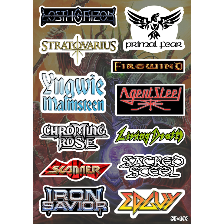 Стікерпак Power Metal SP-158 Стікерпак Power Metal SP-158