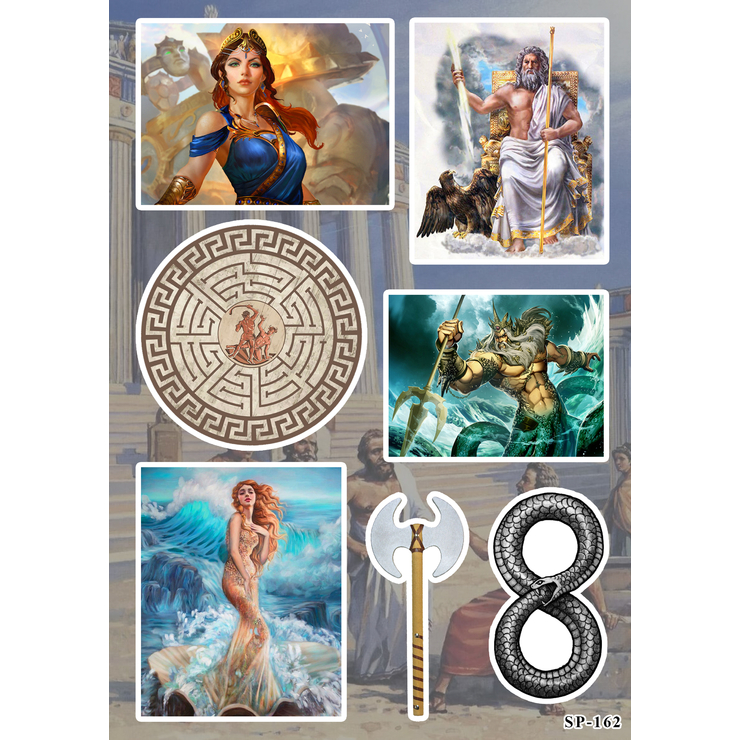 Стикерпак Мифология Древней Греции SP-162 Стикерпак Мифология Древней Греции SP-162