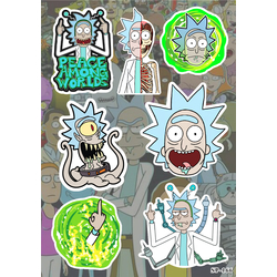 Стікерпак Rick and Morty (Rick) SP-166 Стікерпак Rick and Morty (Rick) SP-166