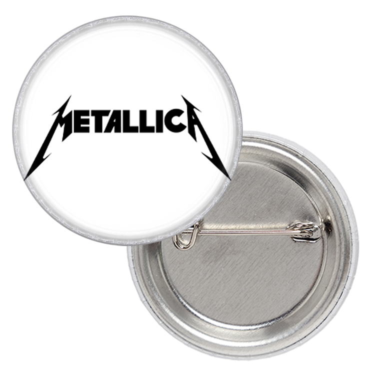 Значок Metallica (black logo) Значок Metallica (black logo)