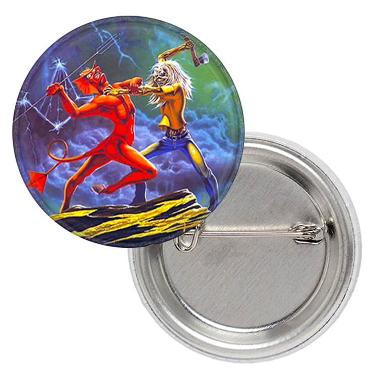 Значок Iron Maiden (Run to the Hills) Значок Iron Maiden (Run to the Hills)