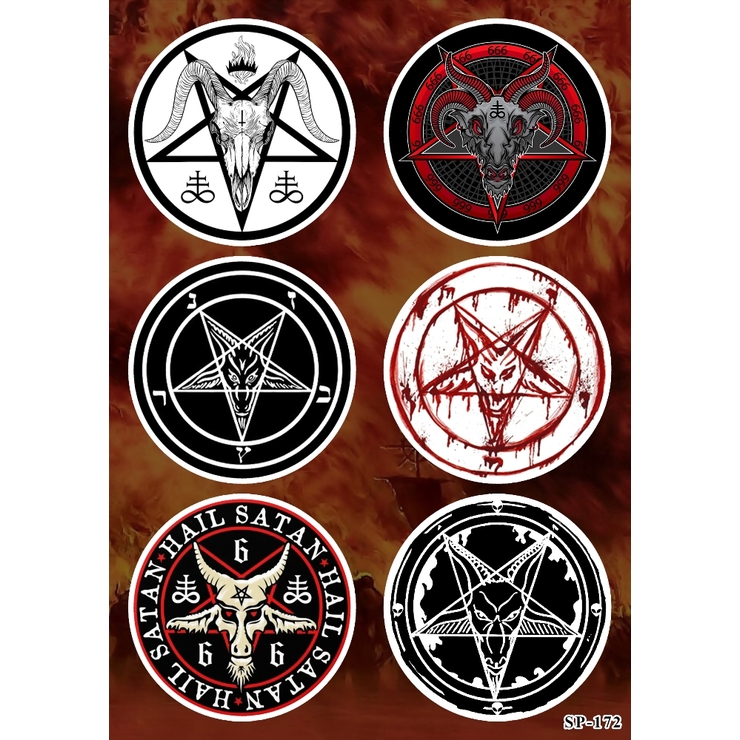 Стікерпак Бафомет SP-172 Стікерпак Бафомет SP-172