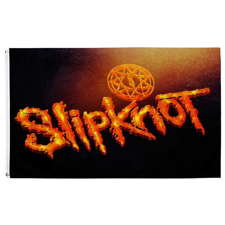 Прапор Slipknot (steel logo) sfc-012 Прапор Slipknot (steel logo) sfc-012