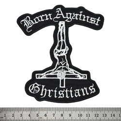 Нашивка Born Against Christians (PS-147)