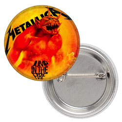 Значок Metallica (Jump In The Fire) Значок Metallica (Jump In The Fire)