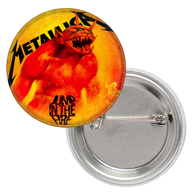 Значок Metallica (Jump In The Fire) Значок Metallica (Jump In The Fire)