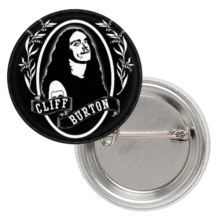Значок Metallica (Cliff Burton) Значок Metallica (Cliff Burton)