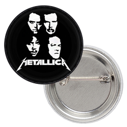 Значок Metallica (Black Album, band)