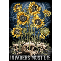 Плакат Invaders Must Die (Соняшники)