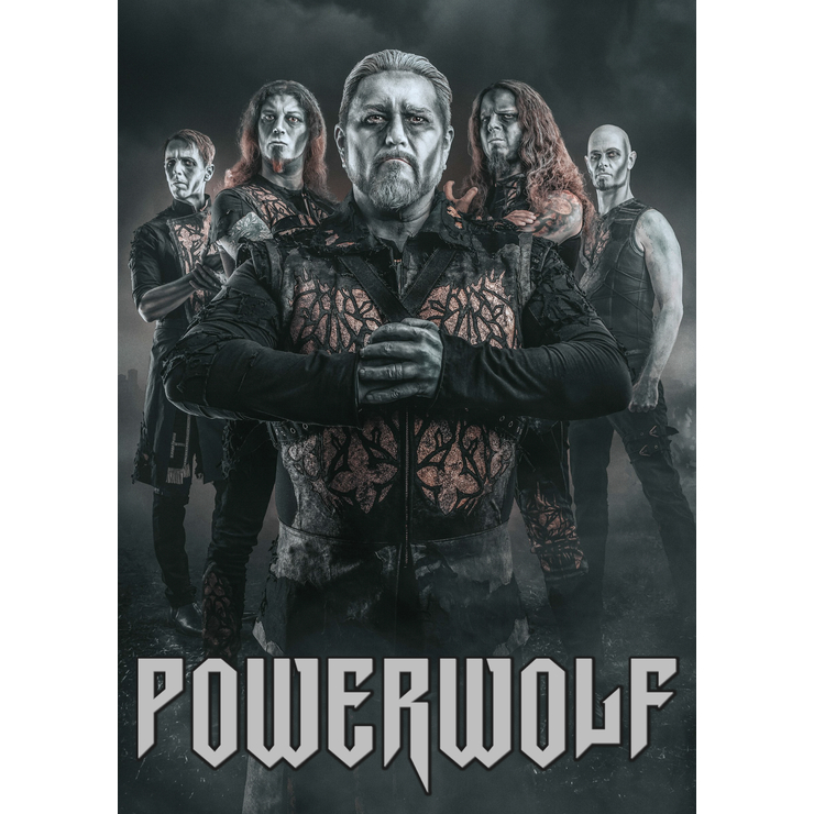 Плакат Powerwolf (vertical - band) Плакат Powerwolf (vertical - band)