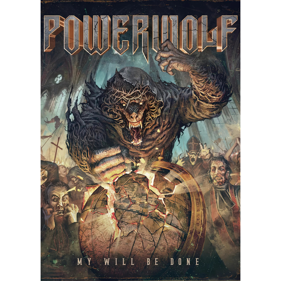 Плакат Powerwolf (My Will Be Done) - купить плакат Powerwolf в Киеве, цены  в Украине - интернет-магазин Rockway