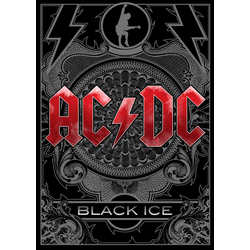 Плакат AC/DC (Black Ice)