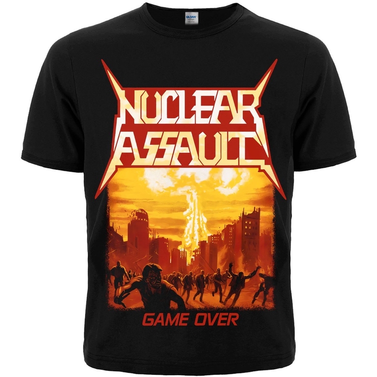 Футболка Nuclear Assault "Game Over" Футболка Nuclear Assault "Game Over"
