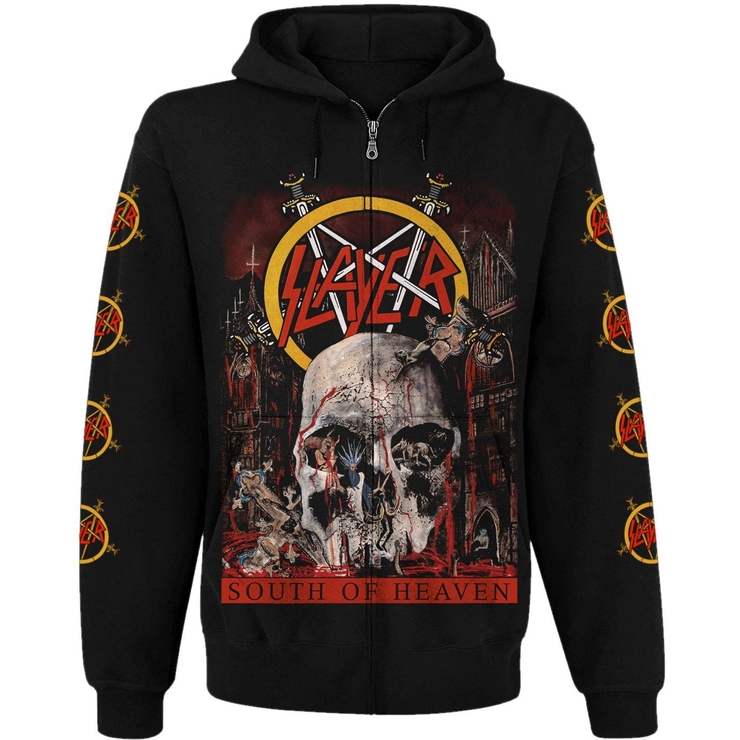 Худі Slayer "South of Heaven" на блискавці Худі Slayer "South of Heaven" на блискавці