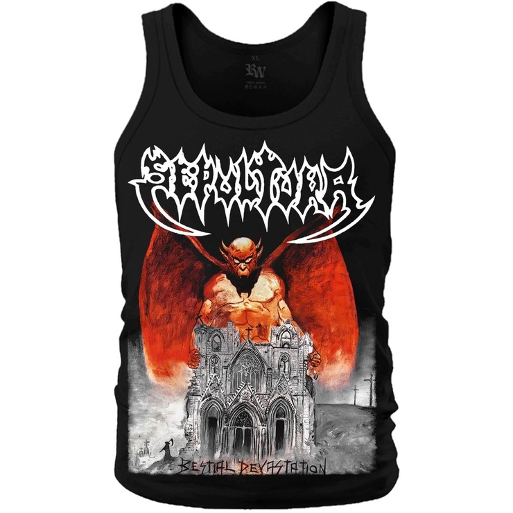 Майка Sepultura "Bestial Devastation" Майка Sepultura "Bestial Devastation"