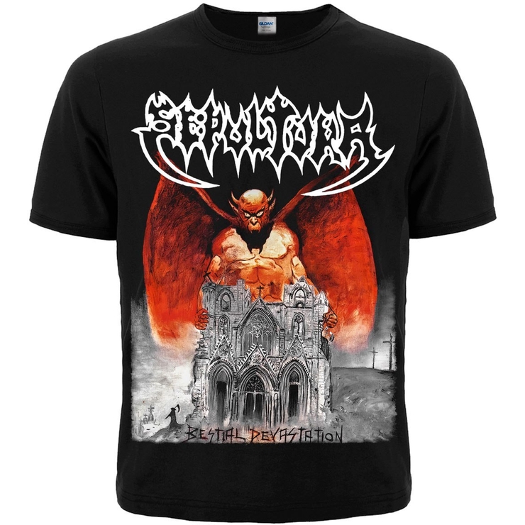 Футболка Sepultura "Bestial Devastation" Футболка Sepultura "Bestial Devastation"