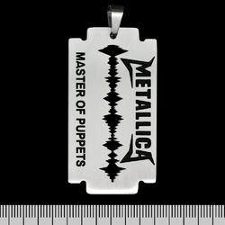 Кулон (ptsb-170) Metallica "Master Of Puppets" лезо