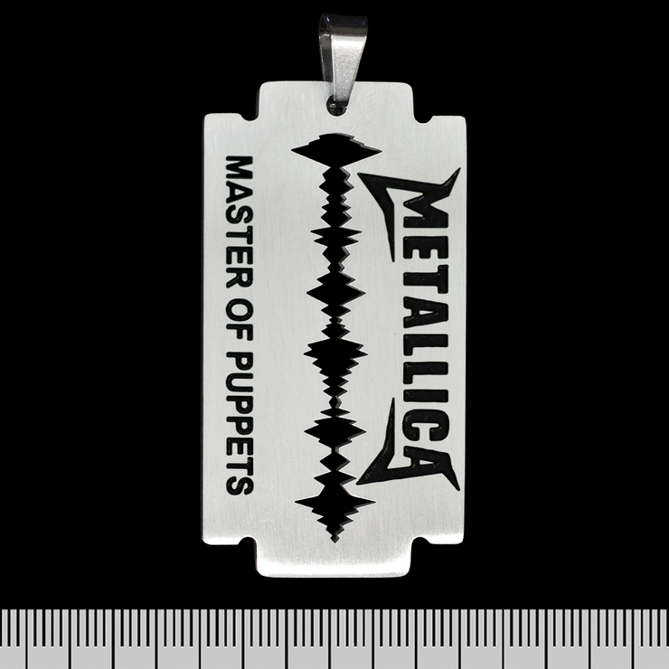 Кулон Metallica "Master Of Puppets" (ptsb-170) лезо